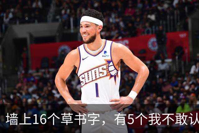 墙上16个草书字，有5个我不敢认！全认出的堪称本科水平——为什么书法家偏爱小笔写大字？