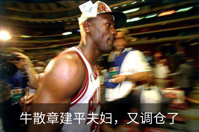 牛散章建平夫妇，又调仓了